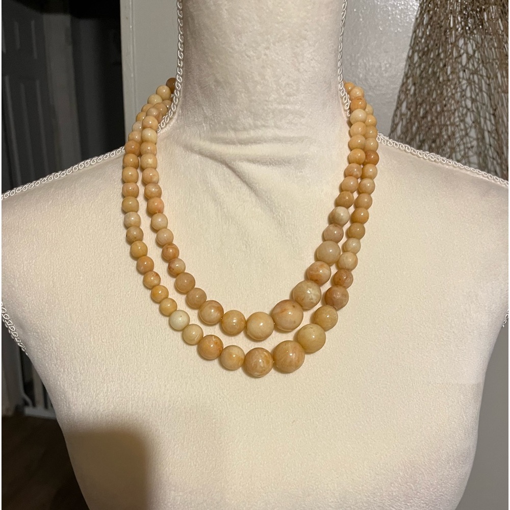 Vintage double necklace